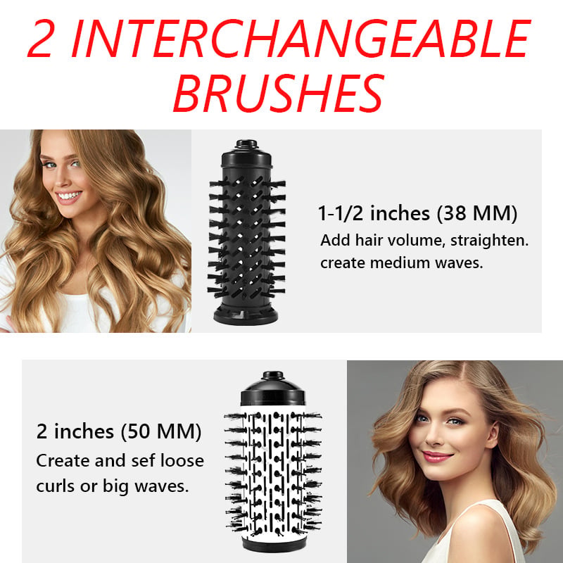 🎉Hot Sale 49% OFF🎁 3-in-1 Hot Air Styler and Rotating Hair Dryer for Dry hair, curl hair, straighten hair