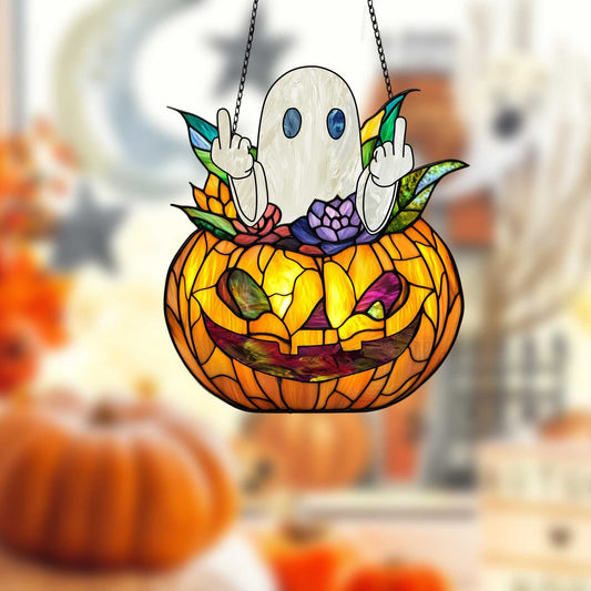 👻Halloween Gift 50% Off--Cute Ghost Suncatcher