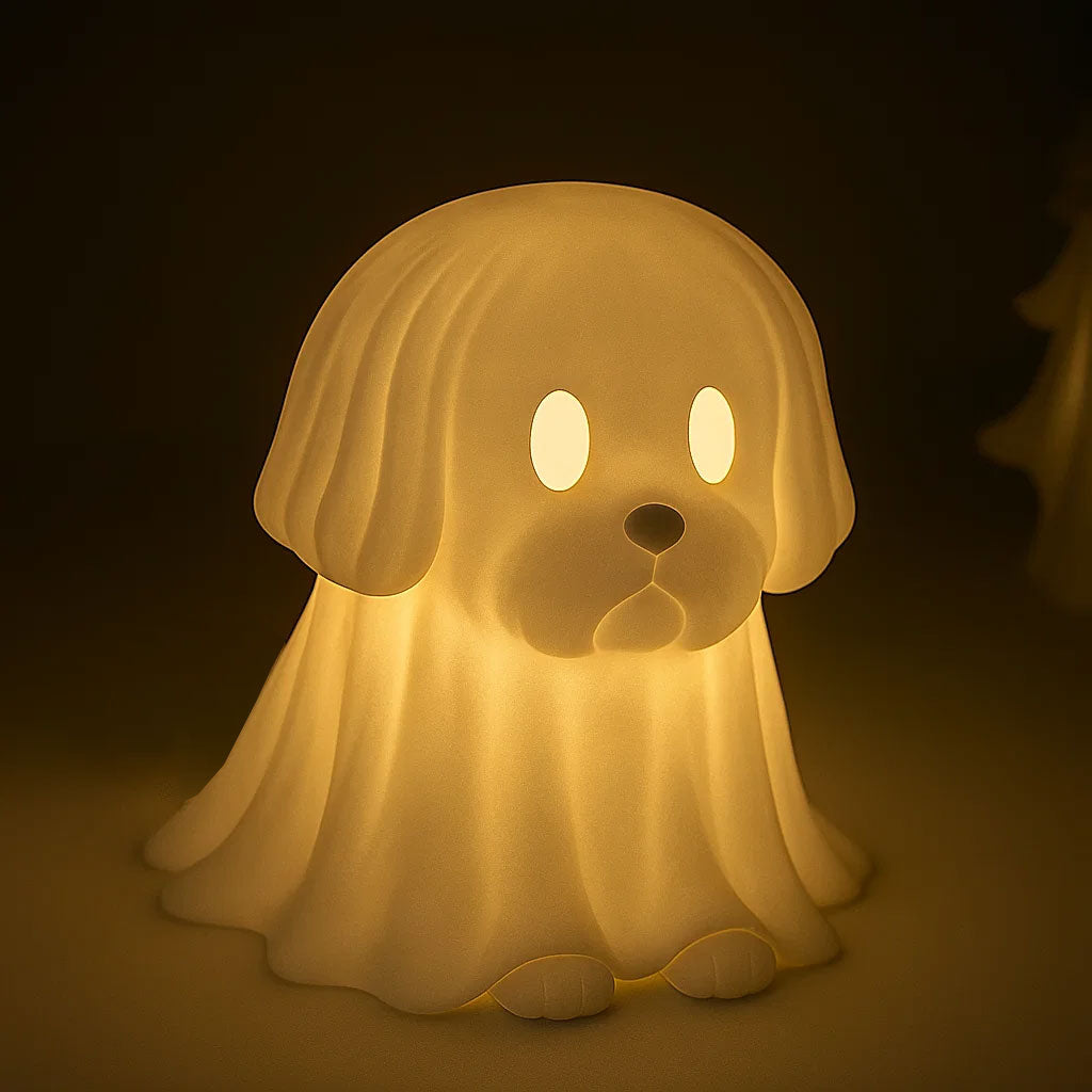 Dachshund Ghost Lamp