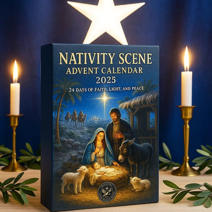 🌲Christmas Gift--Nativity Scene Advent Calendar 2025