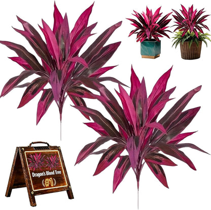 🔥 Last Day: Buy One, Get One Free (Total 2 Plants) — Large, Lifelike Artificial Boston Fern & Dragon Tree