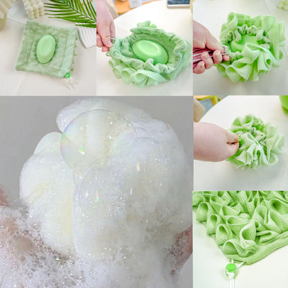 🎄Christmas Early Sale 50% OFF - 2-in-1 Pouch Loofah