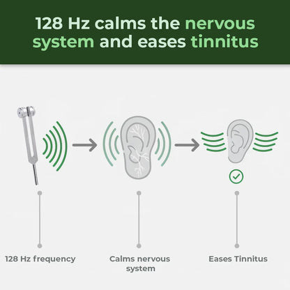 🧘‍♀️128 Hz Tinnitus Healing Fork