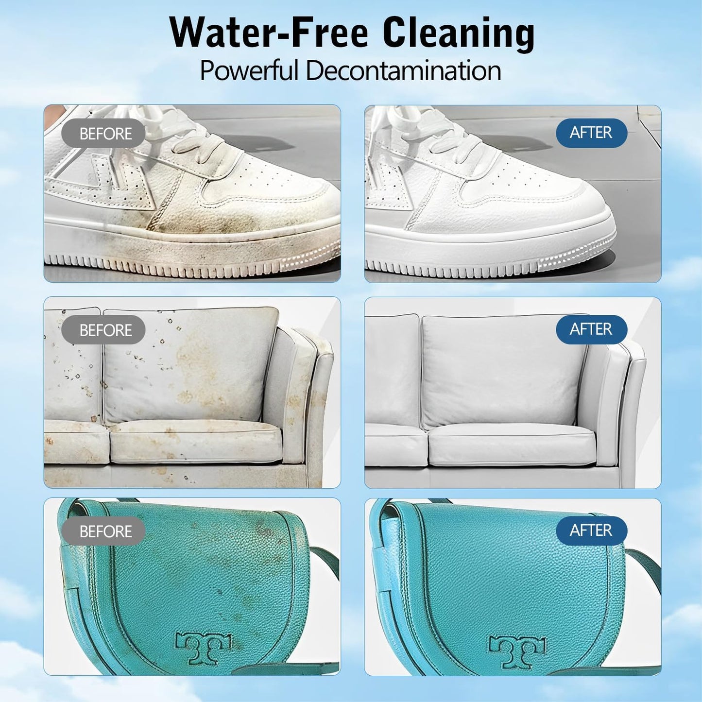 🔥Last Day 49% OFF - 🫧👟Multipurpose No-Wash White Shoe Cleaner Cream