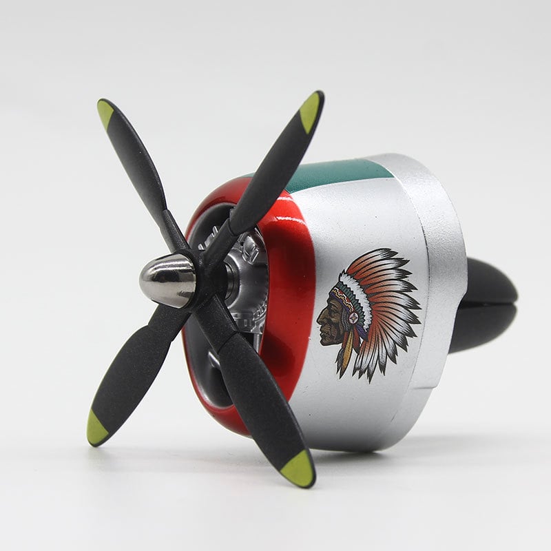 🔥Last Day 49% OFF-🚗Shark Mouth Warplane — Turn Your AC Vent Into a Fighter🚁