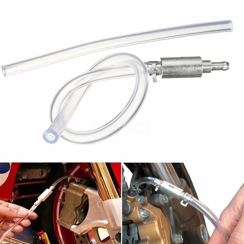 🏆Flash Sale⚡50K+ SOLD! Almost Gone-💥Brake Bleeder Hose - One Way Check Valve Tube Bleeding Tool Kit For Car Motorcyle Clutch💥