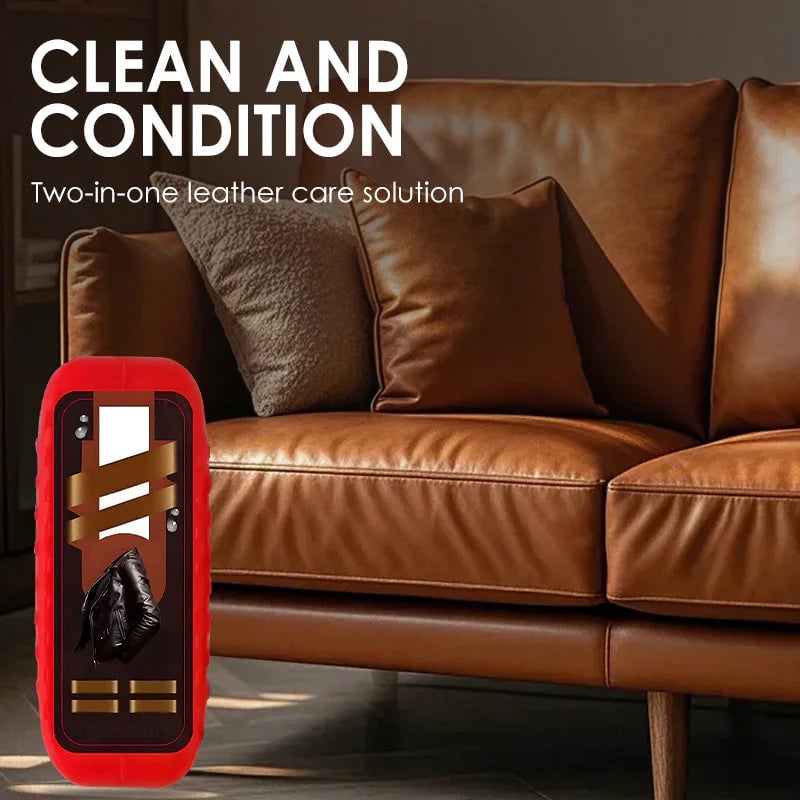 🔥Last Day 49% OFF -🧽2-in-1 Leather Cleaner and Conditioner