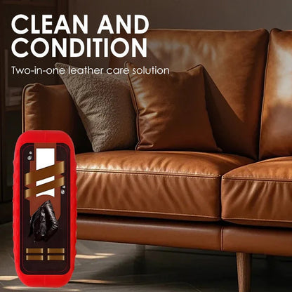 🔥Last Day 49% OFF -🧽2-in-1 Leather Cleaner and Conditioner