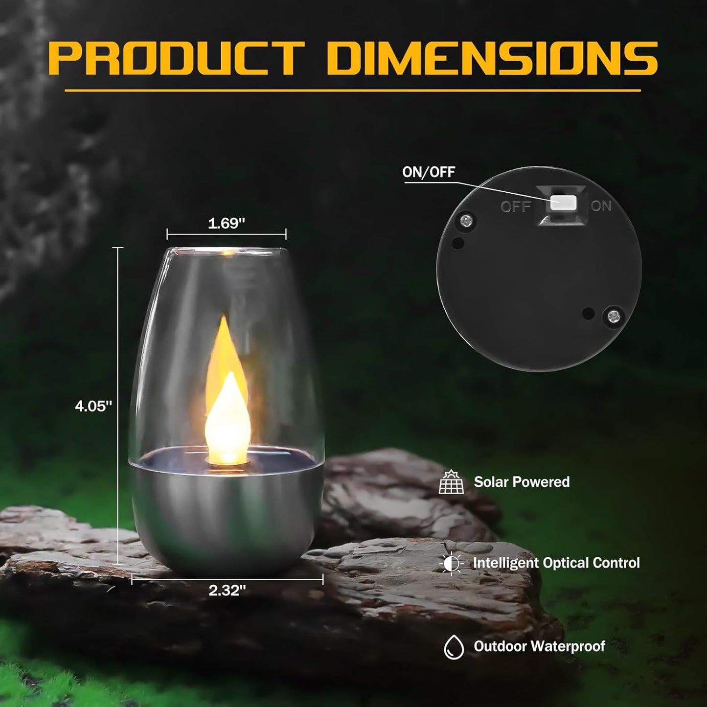 🔥LAST DAY 49% OFF -🕯️2026 New Year Hot Sale 🔥Solar Candle Lights