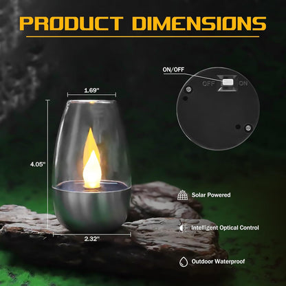 🔥LAST DAY 49% OFF -🕯️2026 New Year Hot Sale 🔥Solar Candle Lights