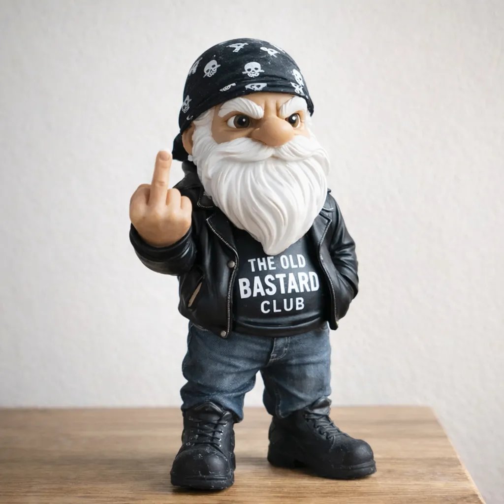 🔥Last Day 49% OFF - 💥👴 The Old Bastard Club Gnome(✨Same as the picture)