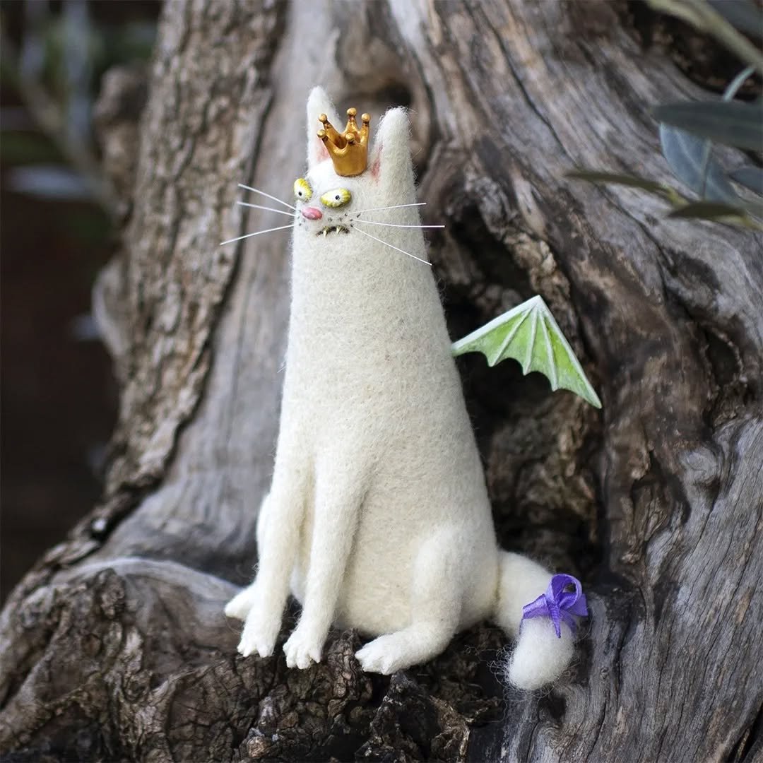 🔥LAST DAY 49% OFF -🎄✨Wool Felt Familiars – Quirky Handmade Companions