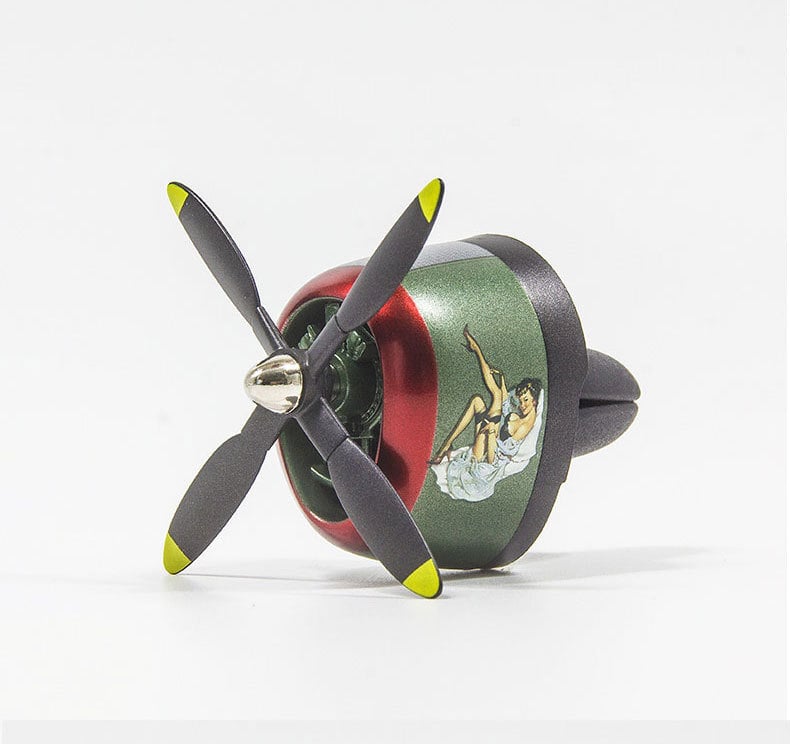 🔥Last Day 49% OFF-🚗Shark Mouth Warplane — Turn Your AC Vent Into a Fighter🚁