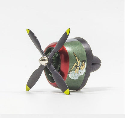 🔥Last Day 49% OFF-🚗Shark Mouth Warplane — Turn Your AC Vent Into a Fighter🚁
