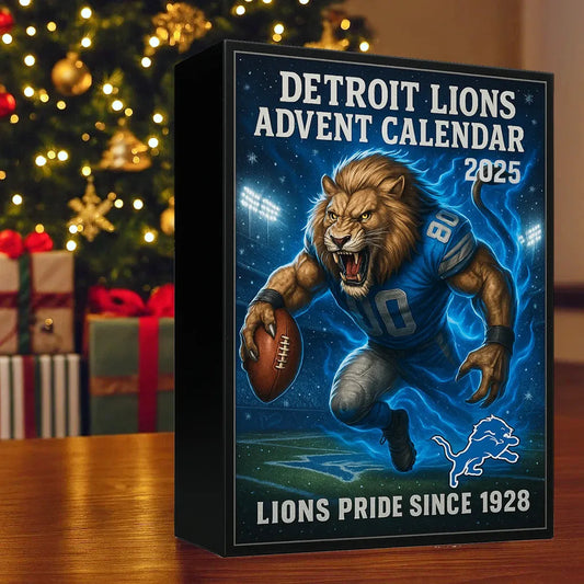 24 Days *Detroit Lions Advent Calendar 2025
