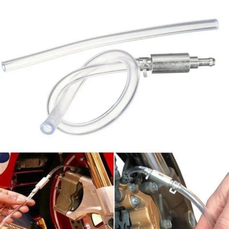 🏆Flash Sale⚡50K+ SOLD! Almost Gone-💥Brake Bleeder Hose - One Way Check Valve Tube Bleeding Tool Kit For Car Motorcyle Clutch💥