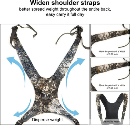 🔥LAST DAY 50% OFF- Waterproof Binocular Harness Chest Pack for Hunting, Birdwatching and Hiking