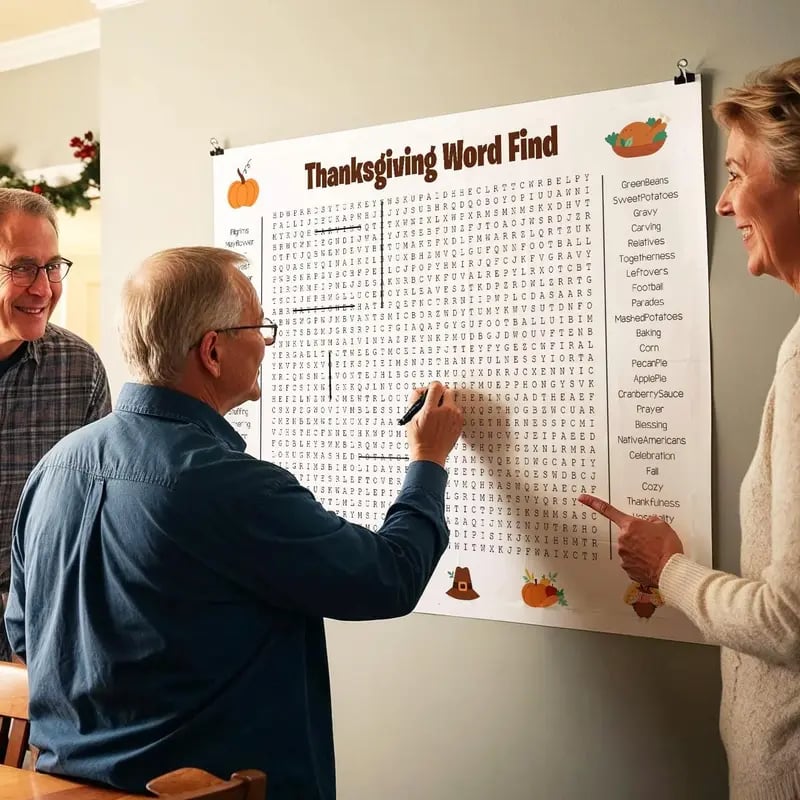 🔥Christmas Early Sale 49% OFF🎁Christmas Word Search Poster(🎉Giant 35"x24" Wall Game)