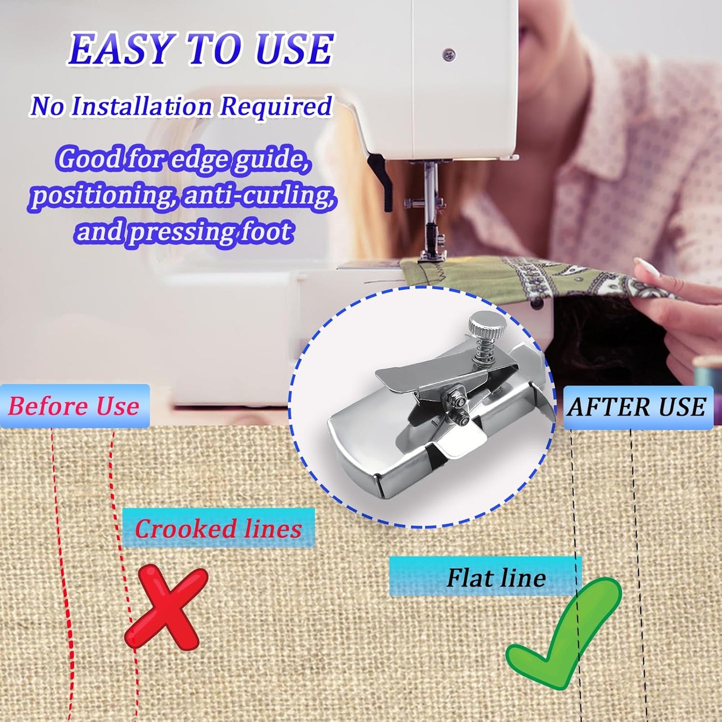 🪡Magnetic Sewing Guide: Your Key to Consistent & Professional Results