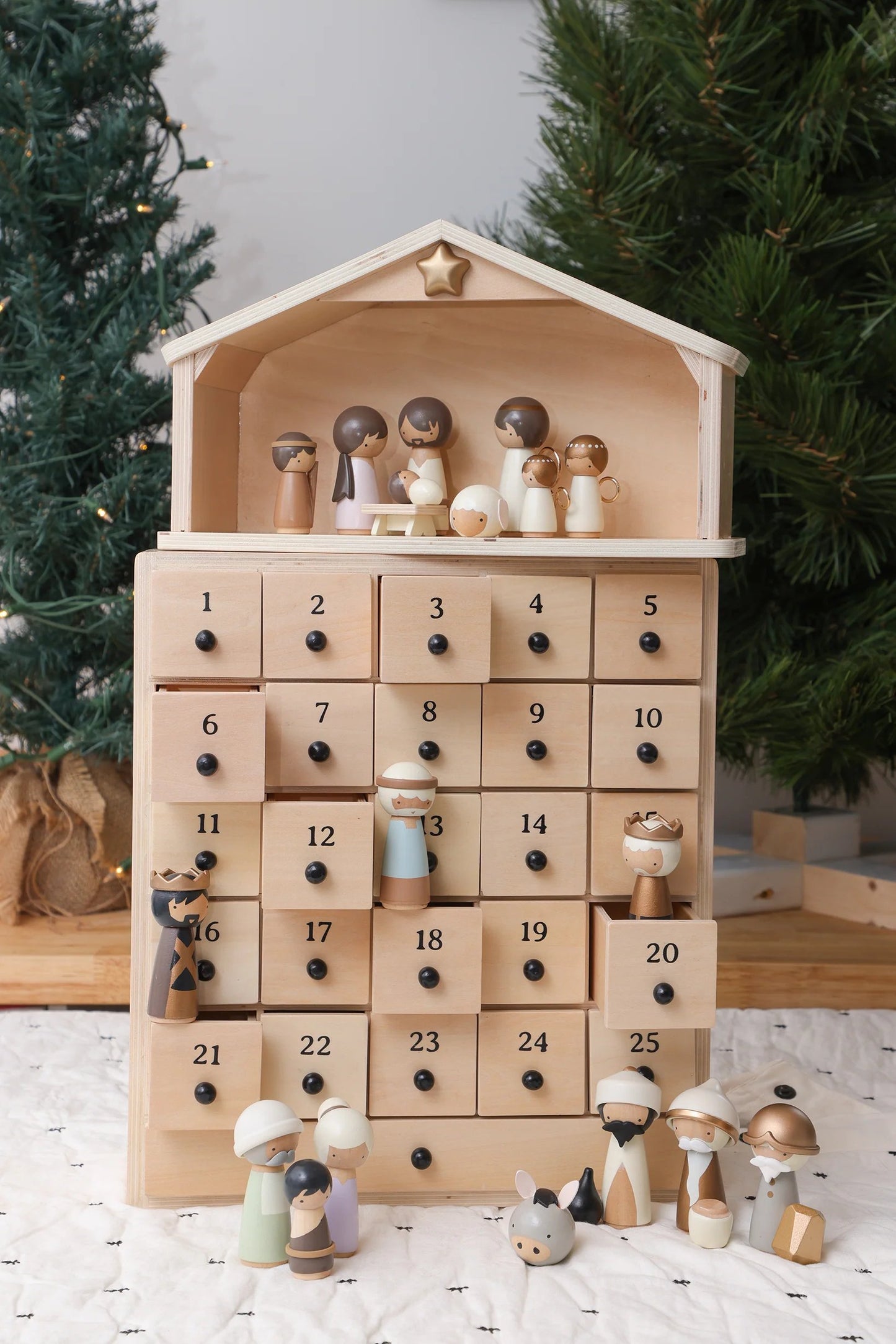 🔥LAST DAY 50% OFF- ✝️The Rescuer –Nativity Advent Calendar