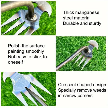 Pulling Weeds and Weeding Artifact,Rooting Hoeing,Loosening Soil, Gardening Tools, New Durable Garden Weed Upgraded Weed Puller Tool