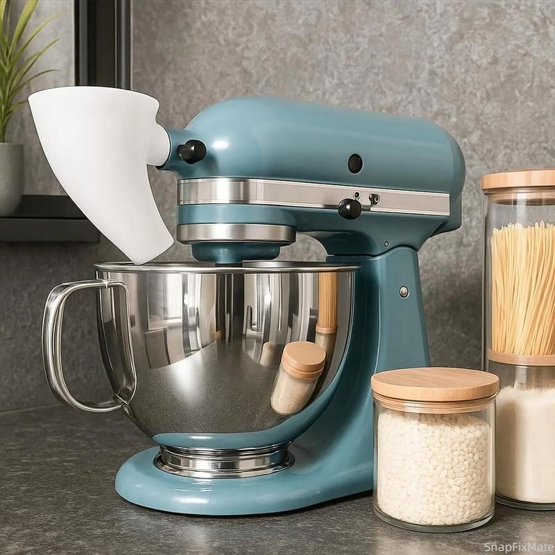 ⚡LAST DAY 49% OFF - ✨Flour Funnel for Kitchen Aid Stand Mixer