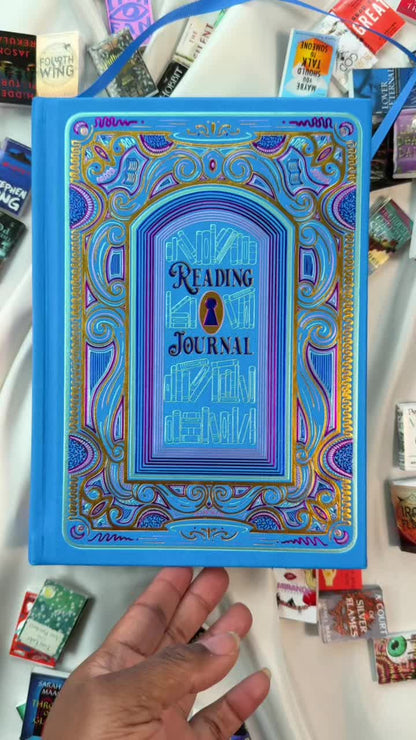 🎁LAST DAY 50% OFF-🎨📘The Cerulean Blue Reading Journal Bundle