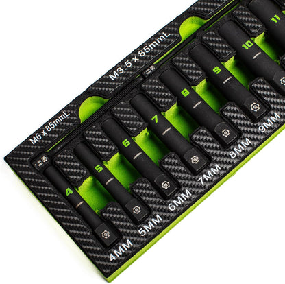 🔩RPT Socket Extractor Set - 9-Pc 1/4" Drive Metric Deep🎁Buy 2 Free Shipping✈️