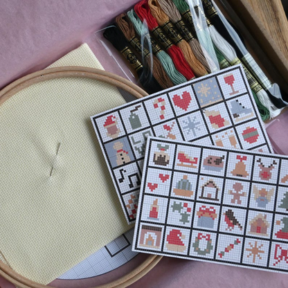 🔥LAST DAY SALE 50% OFF - 🧵Cross Stitch Advent Calendar 2025🎄