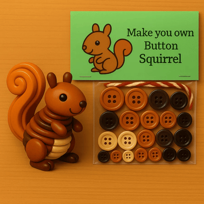 🎄🎁DIY Button Animal Ornaments