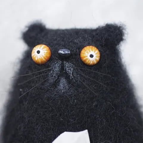🔥LAST DAY 49% OFF -🎄✨Wool Felt Familiars – Quirky Handmade Companions