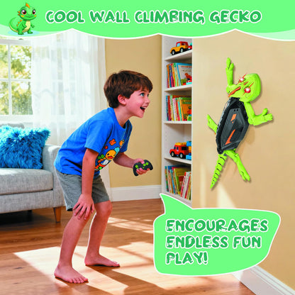 🦎Wall Crawler Gecko RC Toy ——Have Toy for Kids & Thrill-Seekers🤩