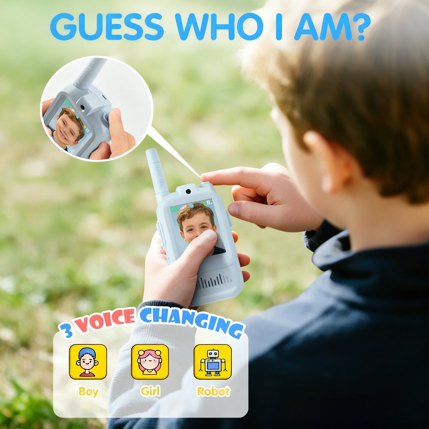 🧒📞Video Walkie Talkies for Kids