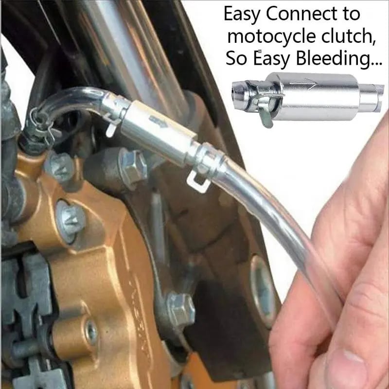🏆Flash Sale⚡50K+ SOLD! Almost Gone-💥Brake Bleeder Hose - One Way Check Valve Tube Bleeding Tool Kit For Car Motorcyle Clutch💥