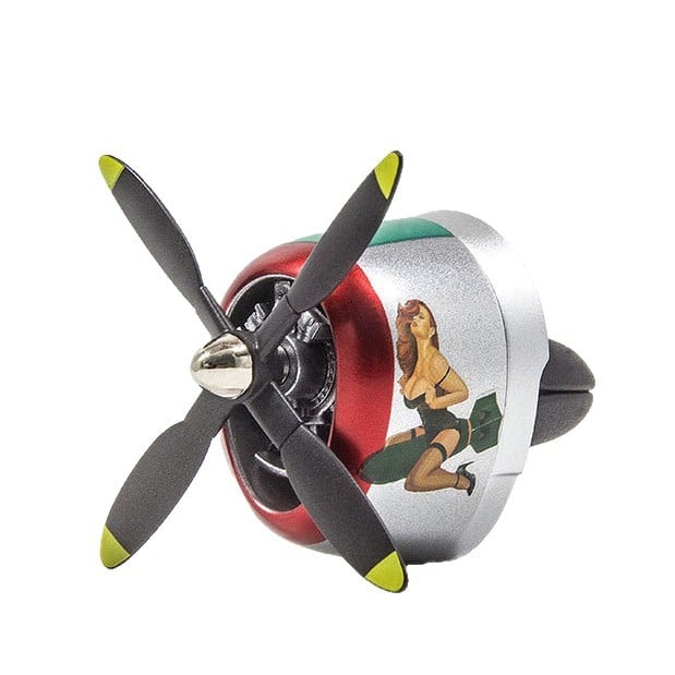 🔥Last Day 49% OFF-🚗Shark Mouth Warplane — Turn Your AC Vent Into a Fighter🚁