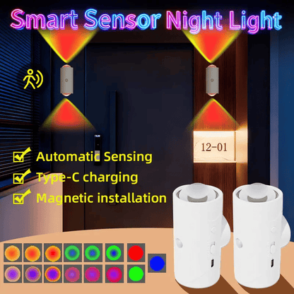 🔥Last Day 49% OFF -💡Smart Rechargeable LED Night Light🌈