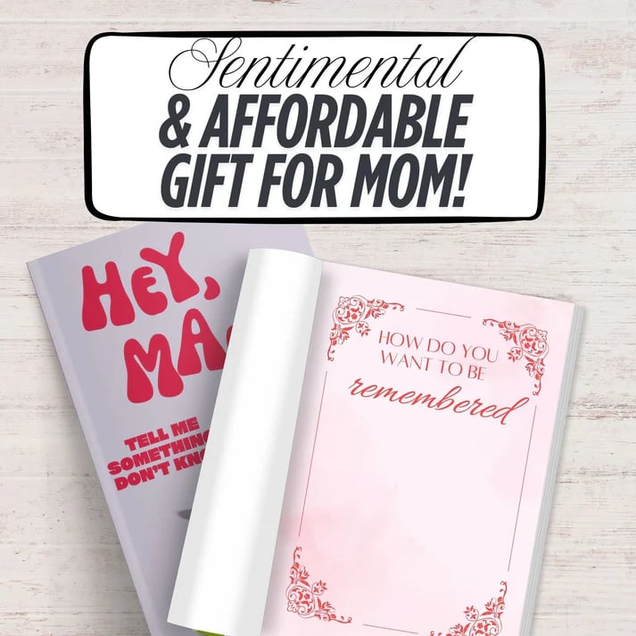 📖❤️Hey, Mama! Tell Me Something I Don’t Know—A Keepsake She’ll Cherish Forever