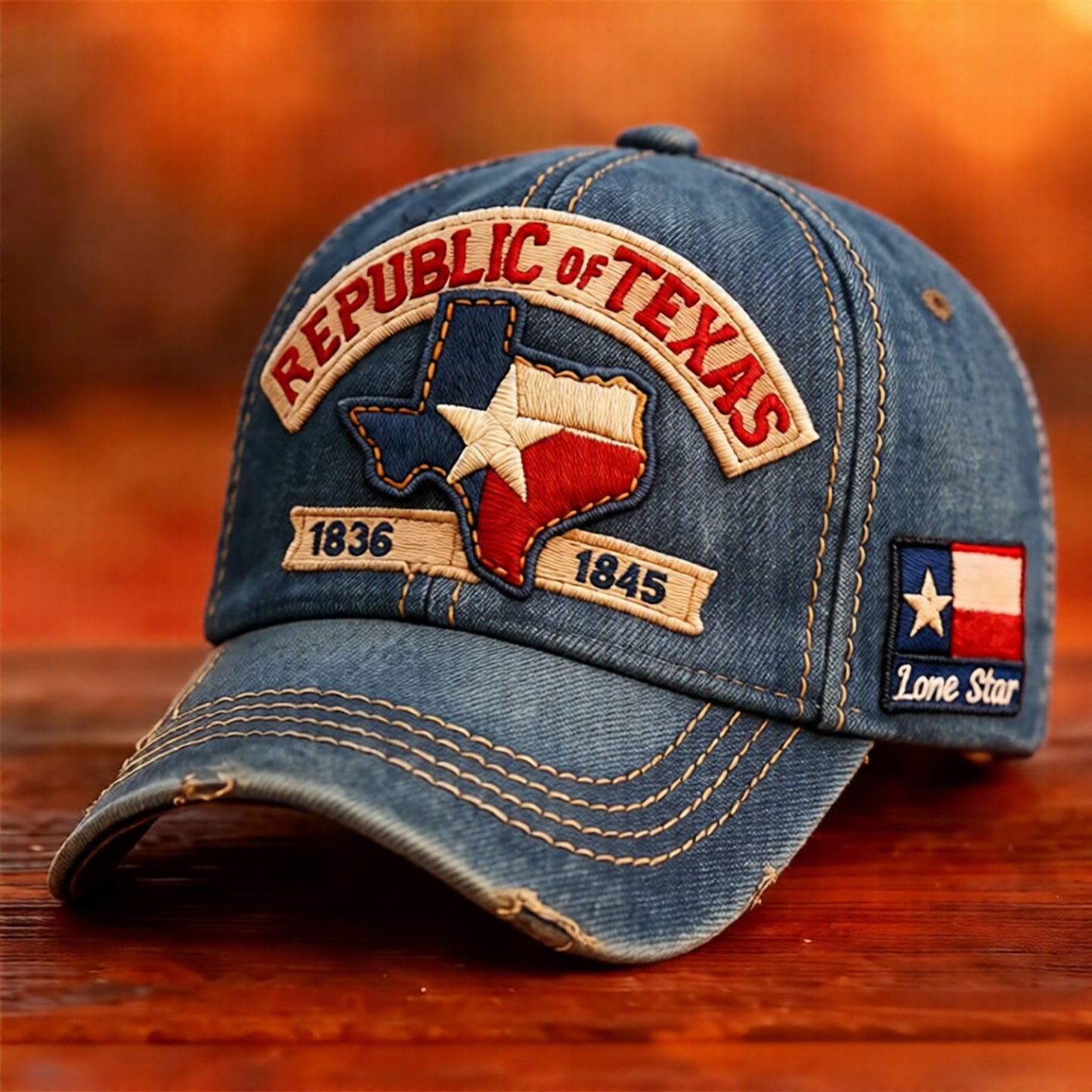 🎉New Year Flash Sale 49% OFF🤩Lone Star Legacy Texas Republic Cap🎁