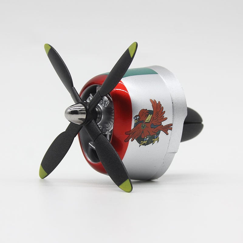 🔥Last Day 49% OFF-🚗Shark Mouth Warplane — Turn Your AC Vent Into a Fighter🚁
