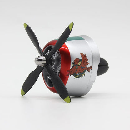 🔥Last Day 49% OFF-🚗Shark Mouth Warplane — Turn Your AC Vent Into a Fighter🚁