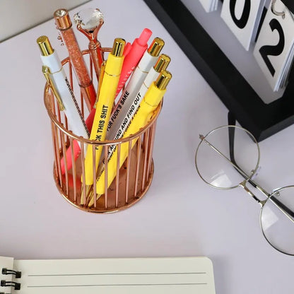🔥Last Day 49% OFF -Swear Word Design Ballpoint Pen Set