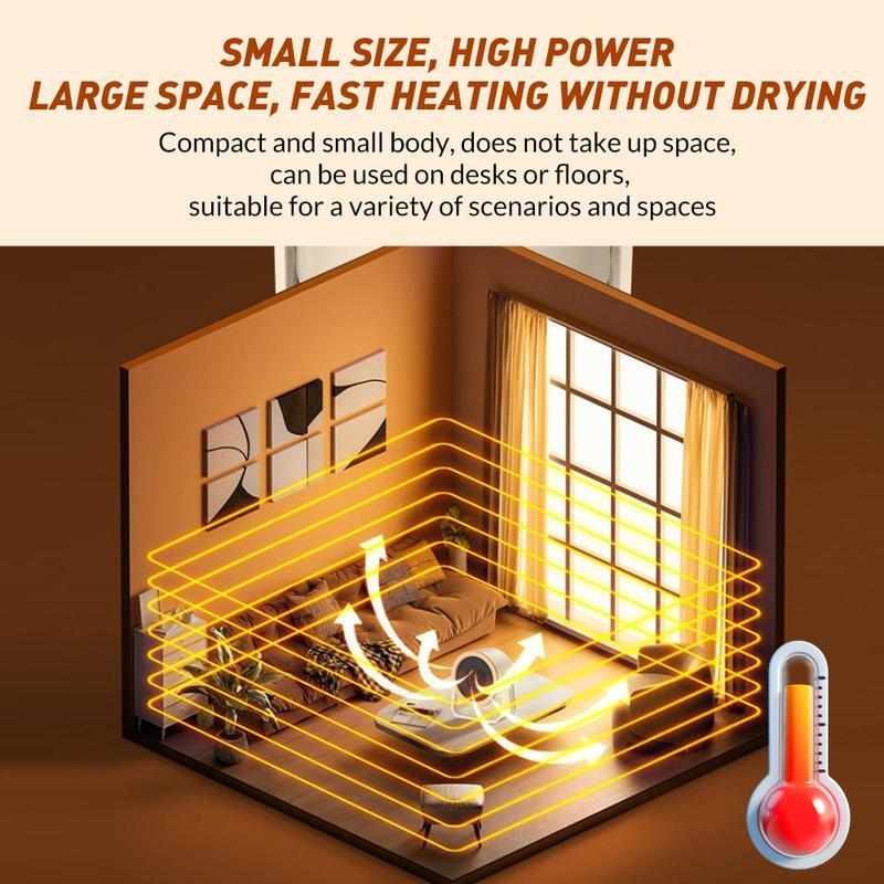 🔥LAST DAY 49% OFF—Outdoor & Tabletop Portable Heater—2025 New Hot Air Blower Compact Heater Energy-Saving Winter Heating Essential Cozy Convenience Small Design Low Power Usage