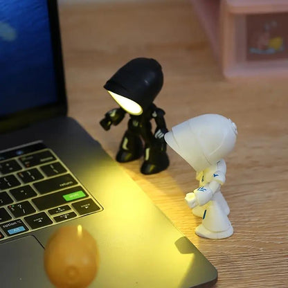 🤖Lonely Robot Cartoon Cute Robot Design Companion Table Light