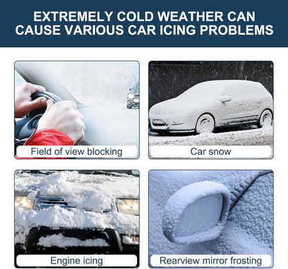 🏆10K+ SOLD LAST WEEK! - ❄️2025 Newest Electromagnetic Snow and Ice Prevention Device (Solar Powered)
