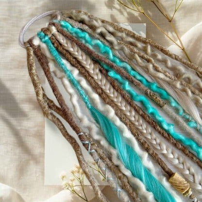 🔥Last Day 49% OFF - 👩🏼‍🦱Elastic Dread Ponytail Salty Soul
