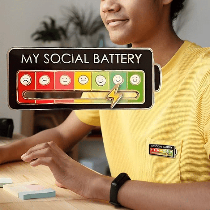 🔥LAST DAY 50% OFF - My Social Battery Pin