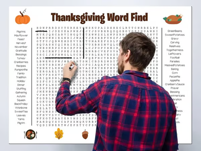 🔥Christmas Early Sale 49% OFF🎁Christmas Word Search Poster(🎉Giant 35"x24" Wall Game)