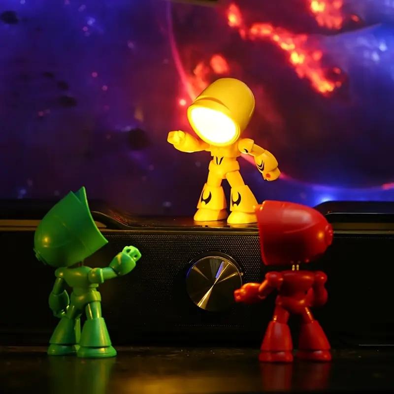 🤖Lonely Robot Cartoon Cute Robot Design Companion Table Light