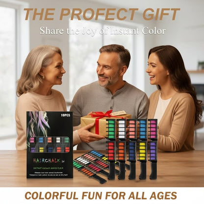 ✨Festive Fun Hair Chalk Combs🌈