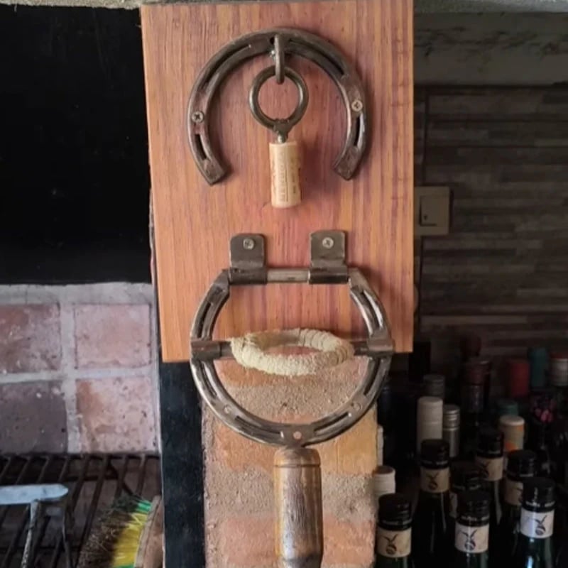 🔥Last Day 50% OFF - 🍷Wall Mounted Horseshoe Bottle Opener